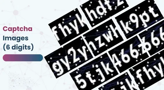 Captcha Images (6 digits)