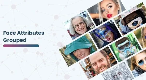 Face Attributes Grouped