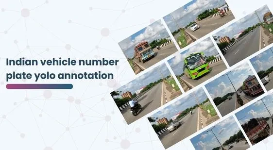 Indian vehicle number plate yolo annotation
