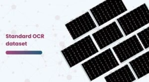 Standard OCR dataset